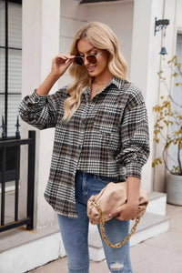 Casual Plaid Long Sleeve Shirt 100100836351743 38 Affordable Fashion Under $100 Jerry's Apparel 