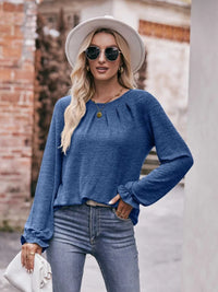 Round Neck Long Sleeve Casual T-Shirt 100100344414707 29 Affordable Fashion Under $100 Jerry's Apparel 