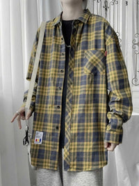 Men's Plus Size Plaid Button Up Shirt 100400594080014 38 Affordable Fashion Under $100 Jerry's Apparel 
