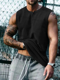 Men's Plus Size Round Neck Tank 100400037071683 42 Affordable Fashion Under $100 Jerry's Apparel 
