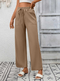 Casual Drawstring Wide Leg Pants 100100328755700 39 Affordable Fashion Under $100 Jerry's Apparel 