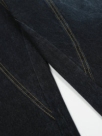 Men's Oversized Wide-Leg Denim Shorts