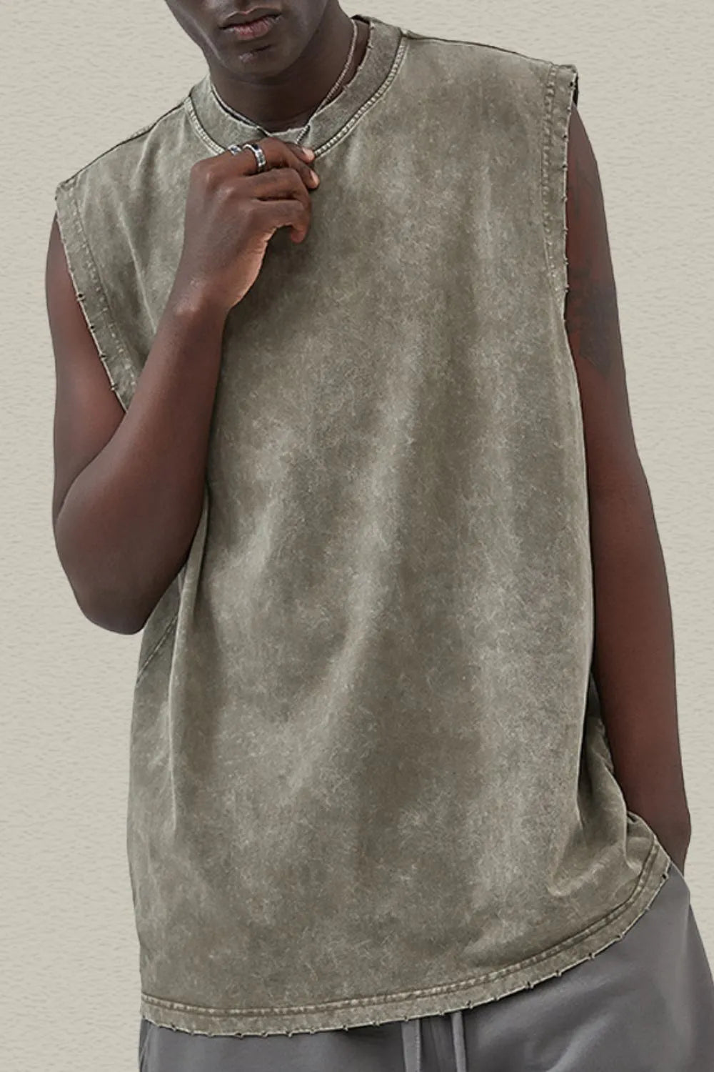 Men's Round Neck Tank