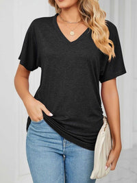 Casual V-Neck Short Sleeve T-Shirt 100100579648227 22 Affordable Fashion Under $100 Jerry's Apparel 