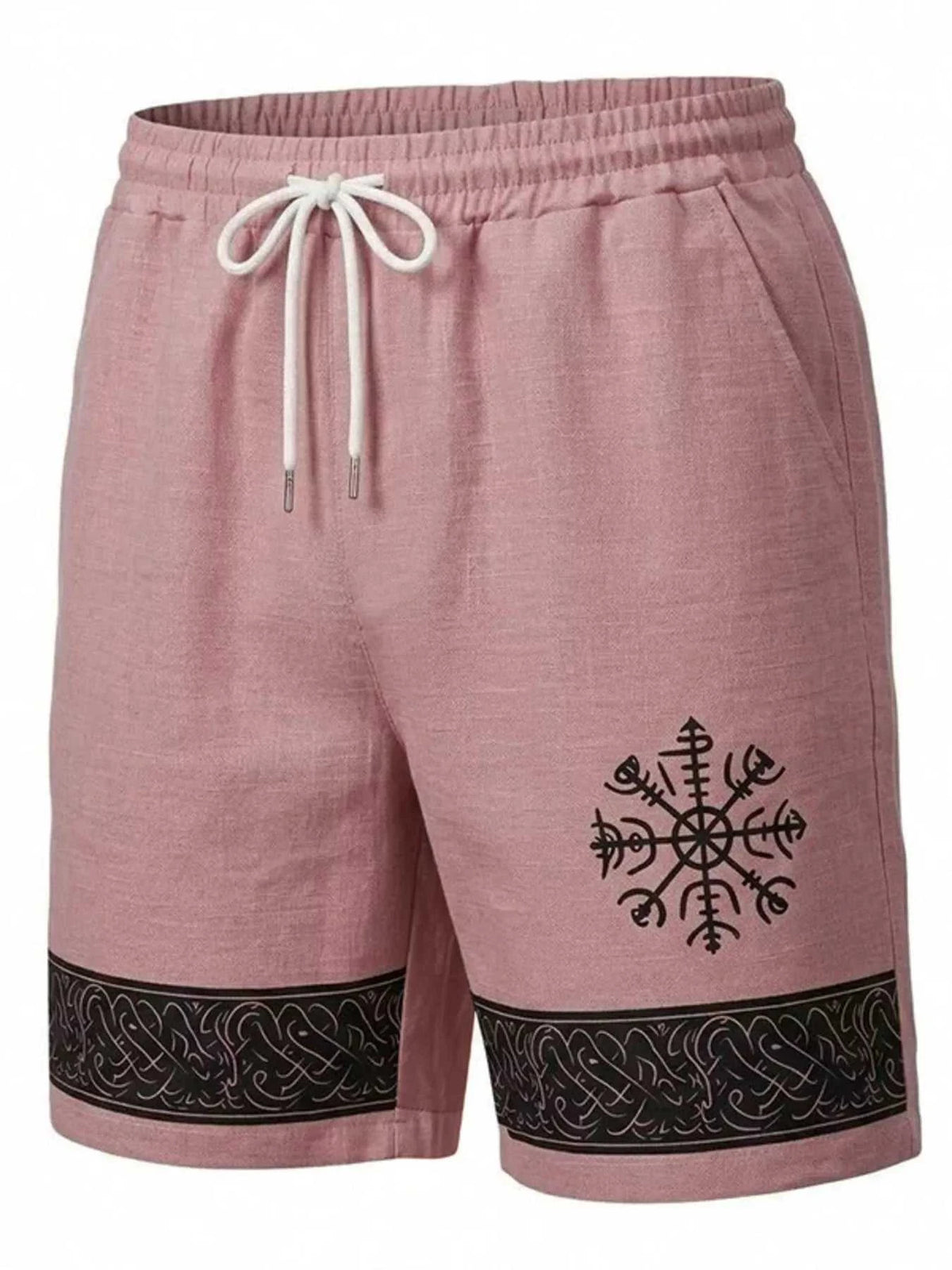 Men's Full Size Linen Blend Drawstring Shorts Plus Size 100400890274881 29 Affordable Fashion Under $100 Jerry's Apparel 