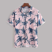 Men's Full Size Tropical Print Hawaiian Style Top and Shorts Set Plus Size 100400809826096 35 Gifts for Him Jerry's Apparel 