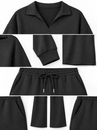 Dropped Shoulder Top and Pants Set 101001926020102 36 Gifts for Her Jerry's Apparel 