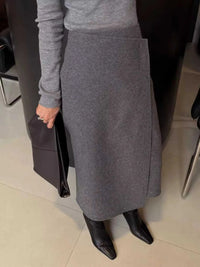 High-Waisted Wrap Midi Skirt 100100261202518 49 Affordable Fashion Under $100 Jerry's Apparel 