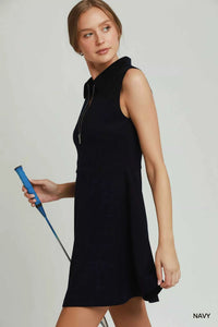 Umgee Collared Quarter Zip Tennis Dress 100100061181545 51 Affordable Fashion Under $100 Jerry's Apparel 