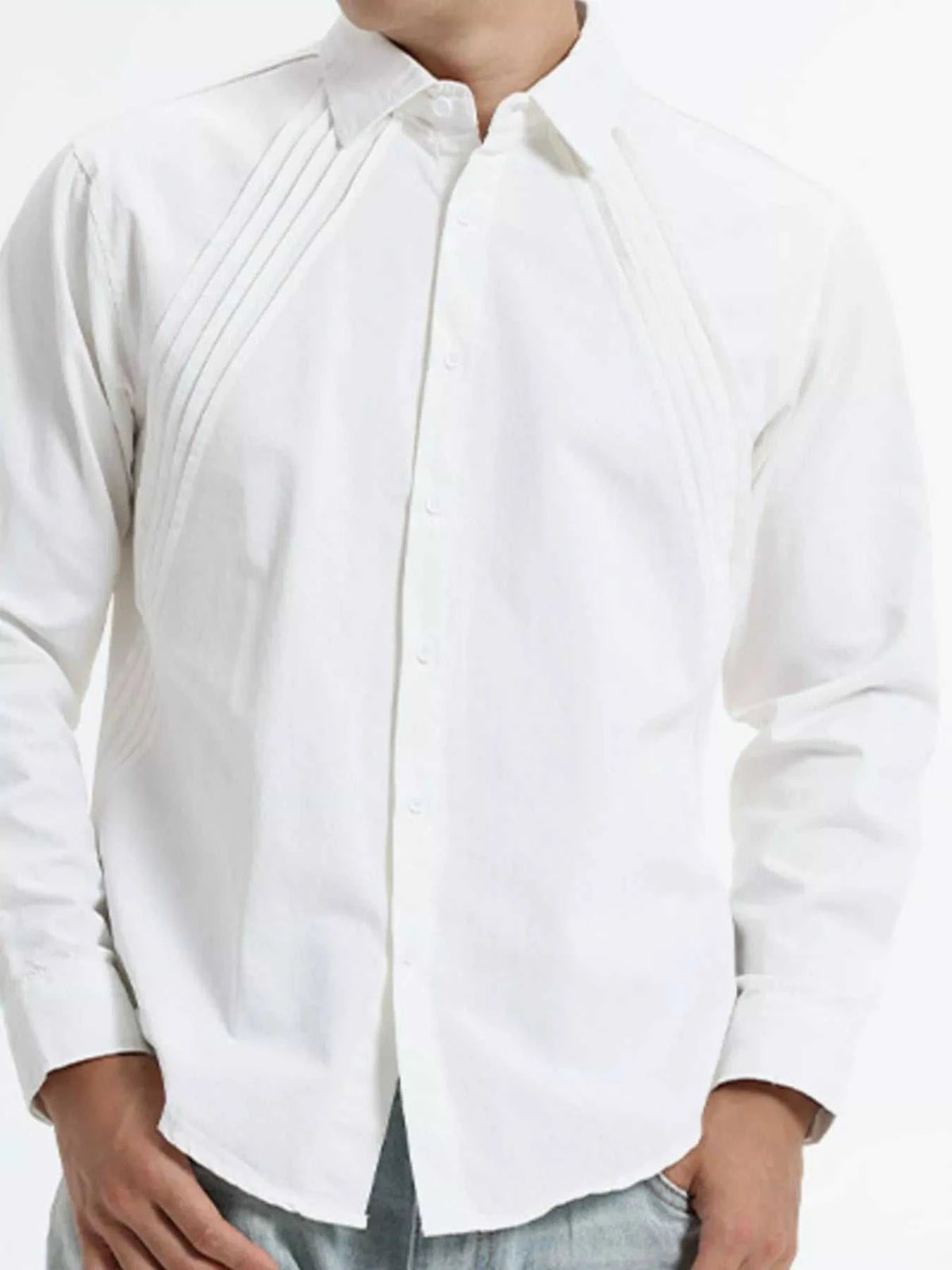 Men's Plus Size Long Sleeve Button-Down Shirt 100400852169226 67 Affordable Fashion Under $100 Jerry's Apparel 