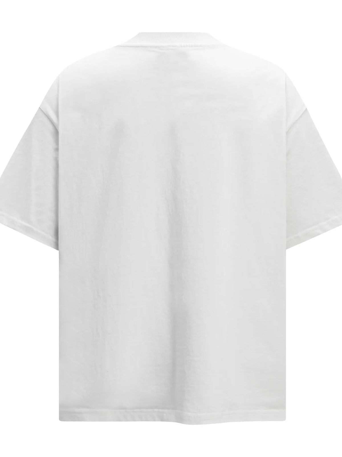 Men's Letter Round Neck Short Sleeve T-Shirt