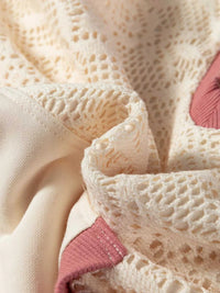 Crochet Panel Kangaroo Pocket Hoodie 100100680471392 52 Affordable Fashion Under $100 Jerry's Apparel 