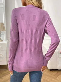 Round Neck Long Sleeve Knit Top 100100576062226 34 Affordable Fashion Under $100 Jerry's Apparel 