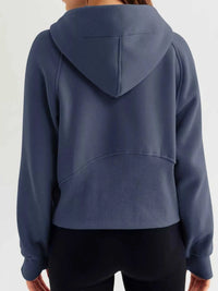 Half Zip Raglan Sleeve Hoodie 100100054152275 53 Affordable Fashion Under $100 Jerry's Apparel 