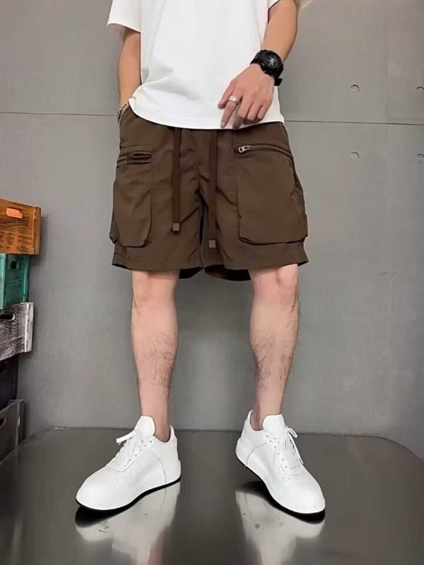 Men's Plus Size Multi-Pocket Relaxed Fit Cargo Shorts 100400319971194 34 Affordable Fashion Under $100 Jerry's Apparel 