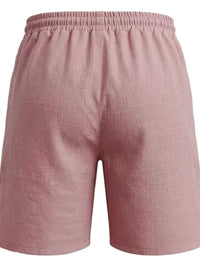 Men's Full Size Linen Blend Drawstring Shorts Plus Size 100400890274881 29 Affordable Fashion Under $100 Jerry's Apparel 