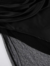 Lace Panel Midi Skirt 100100659325646 36 Affordable Fashion Under $100 Jerry's Apparel 