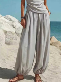 Full Size One-Shoulder Top and Wide Leg Pants Set Plus Size 100100433821316 36 Affordable Fashion Under $100 Jerry's Apparel 