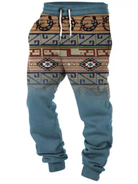 Men's Full Size Geometric Drawstring Joggers Plus Size 100400602203339 36 Affordable Fashion Under $100 Jerry's Apparel 