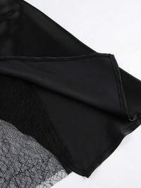 Lace Panel Midi Skirt 100100659325646 36 Affordable Fashion Under $100 Jerry's Apparel 