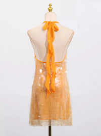 Sequin Halter Neck Mini Dress 100100648866332 74 Affordable Fashion Under $100 Jerry's Apparel 