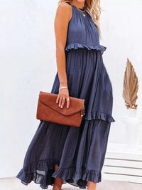 Ruffled Tiered Sleeveless Maxi Dress 100100900580027 49 Affordable Fashion Under $100 Jerry's Apparel 