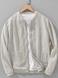 Men's Plus Size Zip Up Long Sleeve Jacket 100400057546432 162 Fashion Forward Plus Size Clothing Jerry's Apparel 