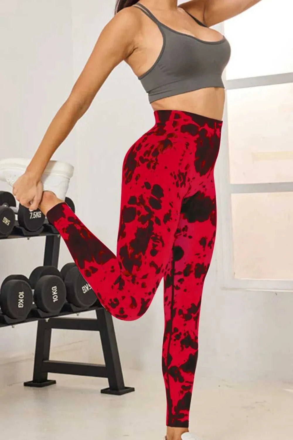 Tie-Dye High Waist Active Leggings 100100834231414 39 Affordable Fashion Under $100 Jerry's Apparel 