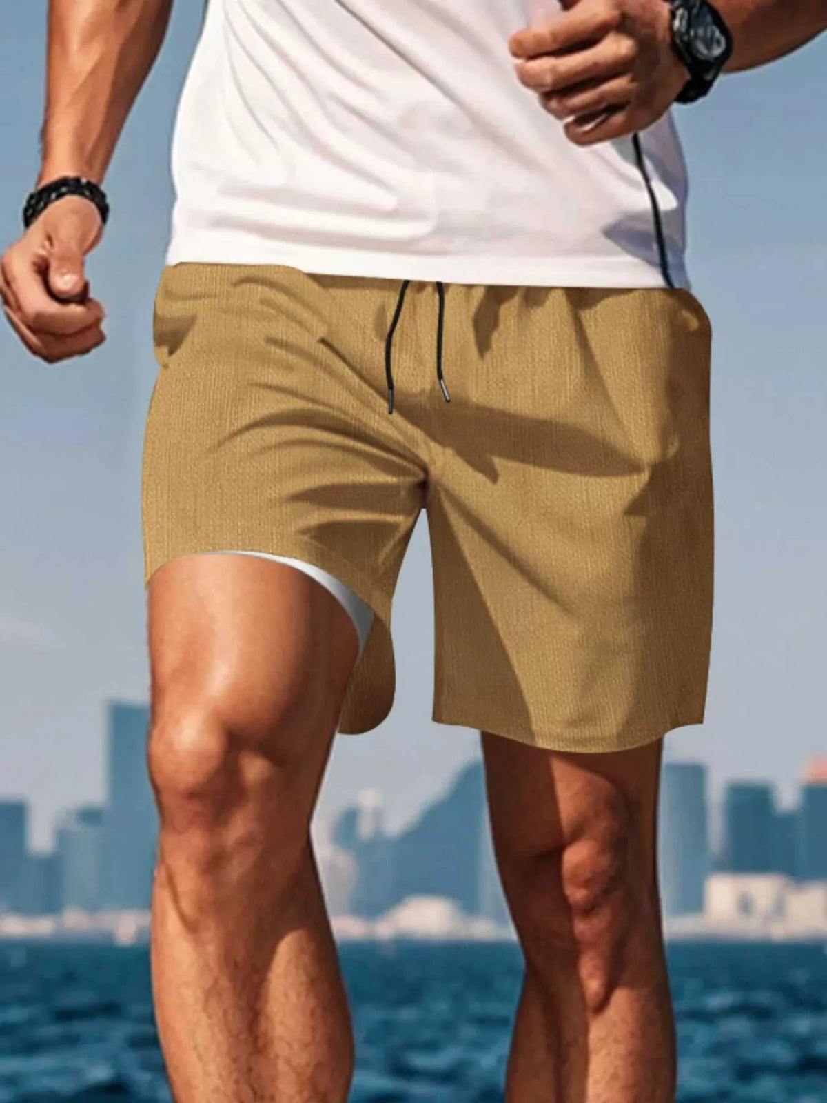 Men's Drawstring Causal Shorts 100400141544069 35 Affordable Fashion Under $100 Jerry's Apparel 