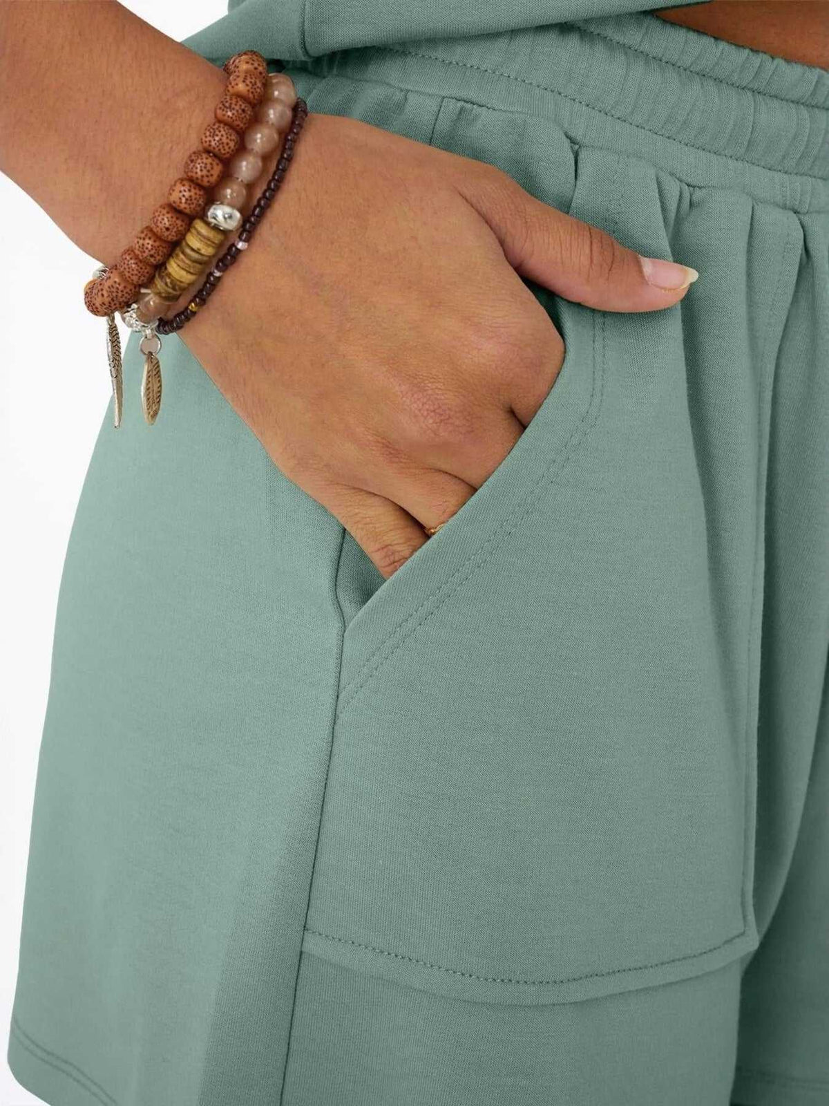 Casual V-Neck T-Shirt and Shorts Set 100100459433935 40 Affordable Fashion Under $100 Jerry's Apparel 