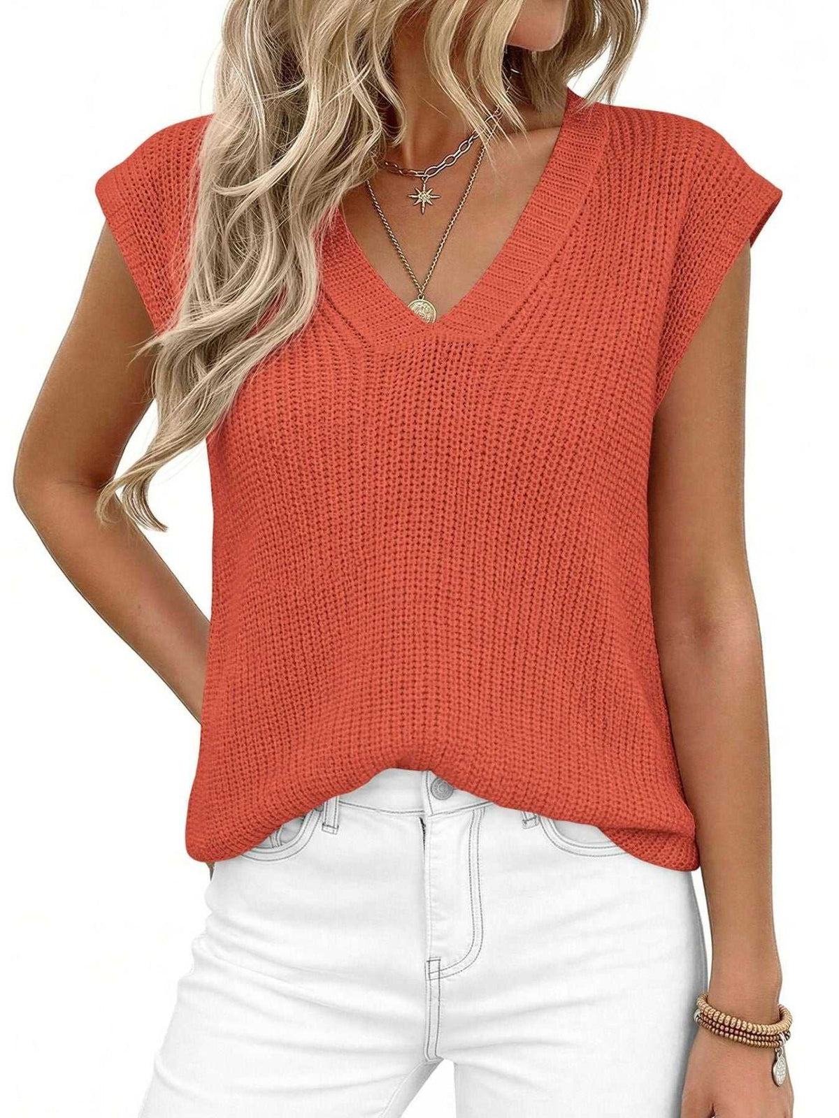 V-Neck Sweater Vest 100100981725445 37 Affordable Fashion Under $100 Jerry's Apparel 