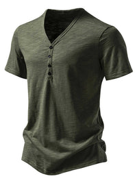 Men's Casual Button Detail T-Shirt 100400483124251 27 Affordable Fashion Under $100 Jerry's Apparel 