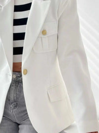 Lapel Collar One Button Blazer 100100419789798 42 Affordable Fashion Under $100 Jerry's Apparel 