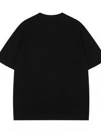 Men's Puppy Graphic Round Neck Casual T-Shirt