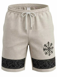 Men's Full Size Linen Blend Drawstring Shorts Plus Size 100400890274881 29 Affordable Fashion Under $100 Jerry's Apparel 