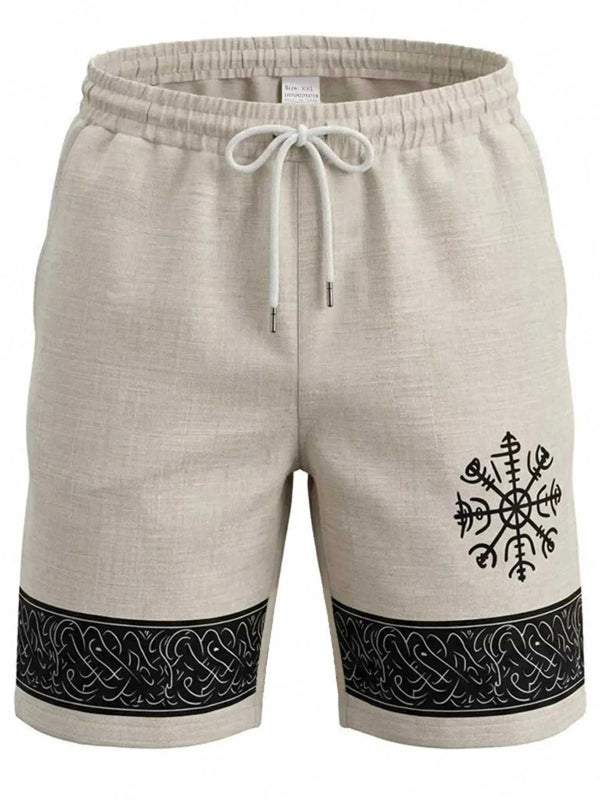Men's Full Size Linen Blend Drawstring Shorts Plus Size 100400890274881 29 Affordable Fashion Under $100 Jerry's Apparel 