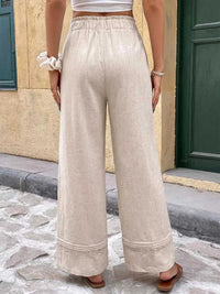 Casual Drawstring Wide Leg Pants 100100509525384 39 Seasonal Fashion Collections Jerry's Apparel 
