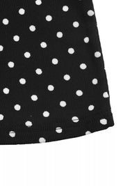 Polka Dot Long Sleeve Ruffle Hem Mini Dress 101001431407704 43 Gifts for Her Jerry's Apparel 