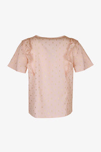Perfee Printed Ruffle Trim Pleated Detail Blouse 100100655220826 30 Affordable Fashion Under $100 Jerry's Apparel 