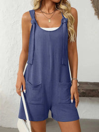 Mandy Texture Adjustable Strap Overalls with Pockets 100100447055928 27 Affordable Fashion Under $100 Jerry's Apparel 