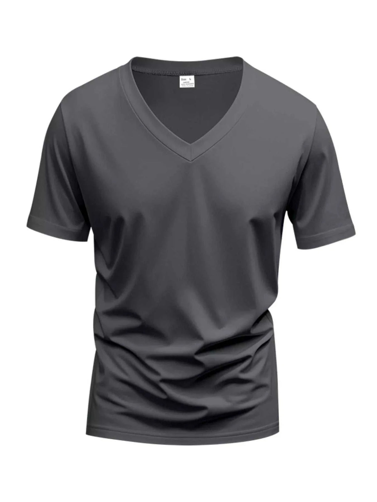 Men's Full Size Slim Fit V-Neck Basic T-Shirt Plus Size 100400784270679 24 Affordable Fashion Under $100 Jerry's Apparel 
