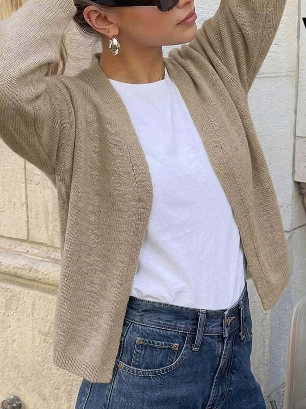 Open-Front Knit Cardigan 101002023412334 48 Affordable Fashion Under $100 Jerry's Apparel 