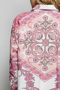POL Printed Floral Button Down Shirt 100100985961993 64 Affordable Fashion Under $100 Jerry's Apparel 