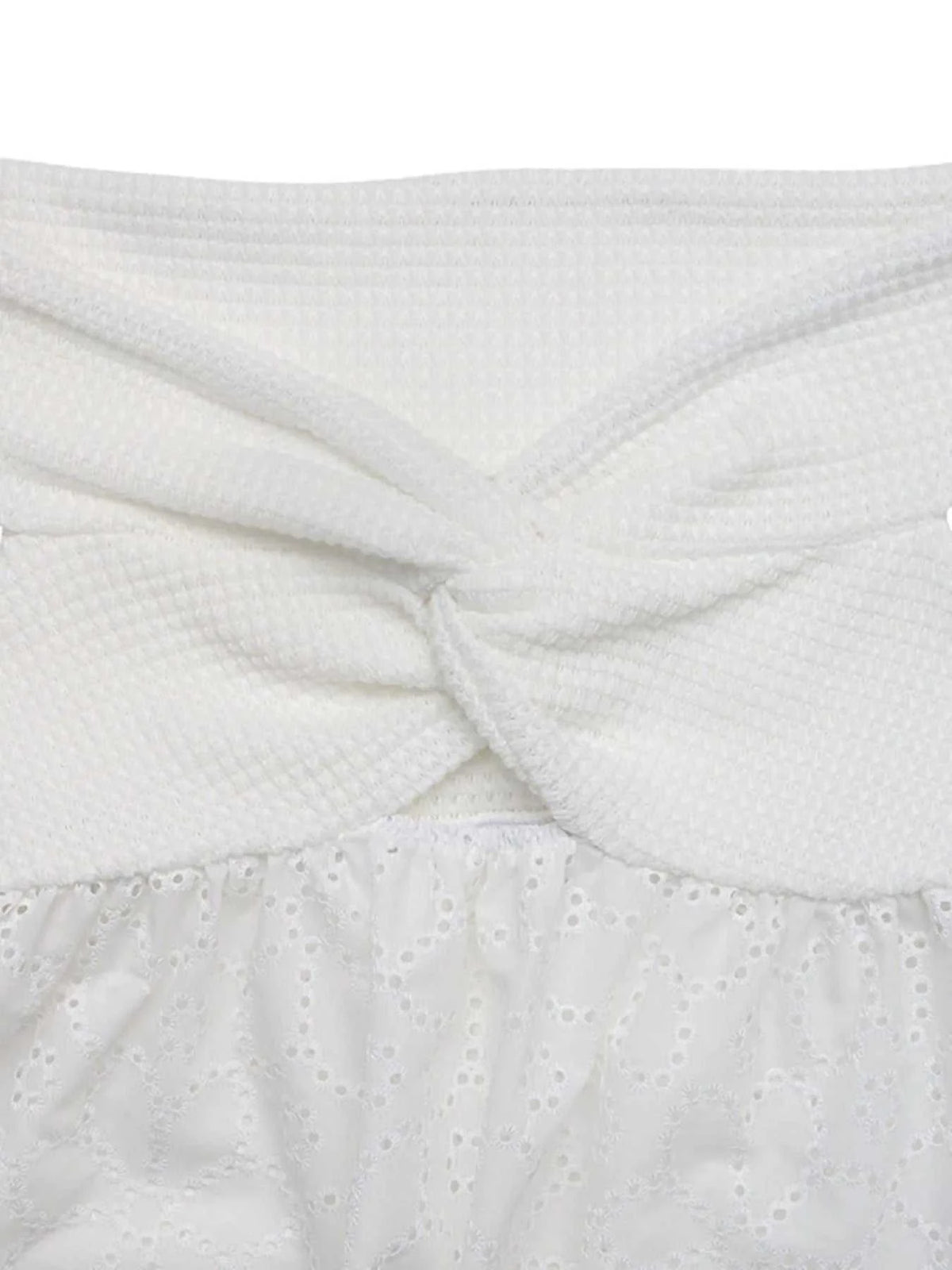 Eyelet Cutout Off-Shoulder Blouse 100100628931026 36 Affordable Fashion Under $100 Jerry's Apparel 