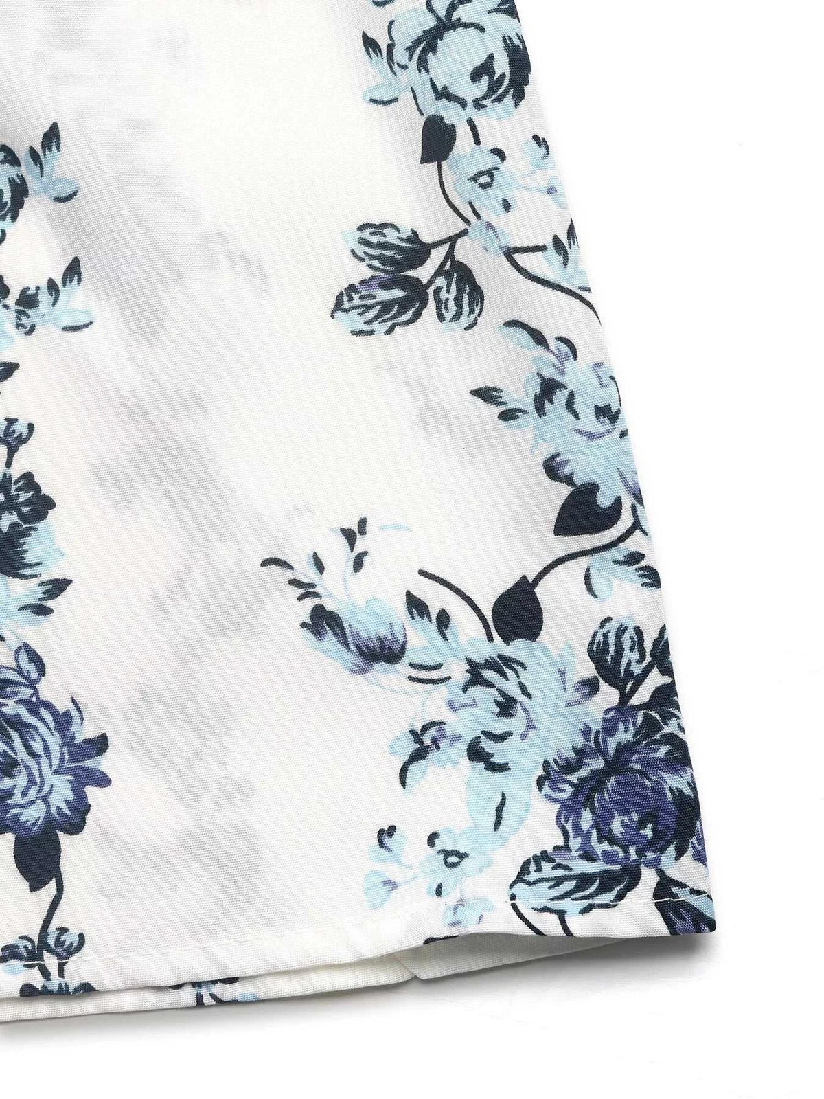 Floral Print Tie Front Wide Leg Pants 100100692354111 39 Affordable Fashion Under $100 Jerry's Apparel 