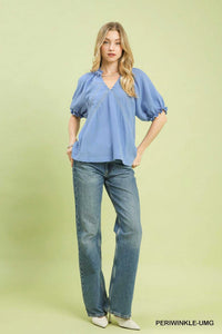 Umgee Cotton Gauze Ruffle Top 100100108951573 51 Affordable Fashion Under $100 Jerry's Apparel 