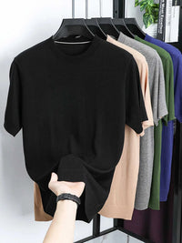 Men's Plus Size Short Sleeve Crew Neck T-Shirt 100400720277542 78 Affordable Fashion Under $100 Jerry's Apparel 