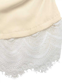Lace Trim Long Sleeve T-Shirt 100100829031405 28 Affordable Fashion Under $100 Jerry's Apparel 