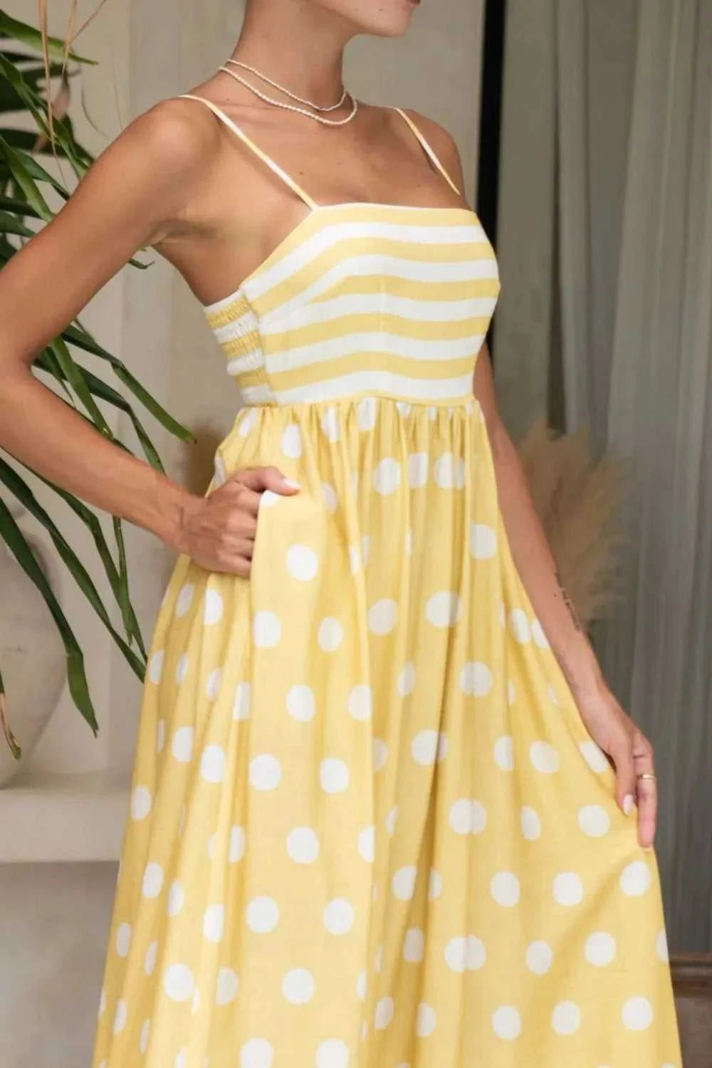 Polka Dot Square Neck Cami Dress 100100205741170 31 Gifts for Her Jerry's Apparel 