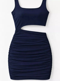 One-Shoulder Cutout Ruched Bodycon Mini Dress 101001098960768 27 Gifts for Her Jerry's Apparel 